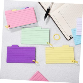 DOITOOL 450Pcs Spiral Notepads and Flash Cards with Binder Rings Multi Colored Memo Pads for Study Learning and Note Taking School Office and Home Random Color