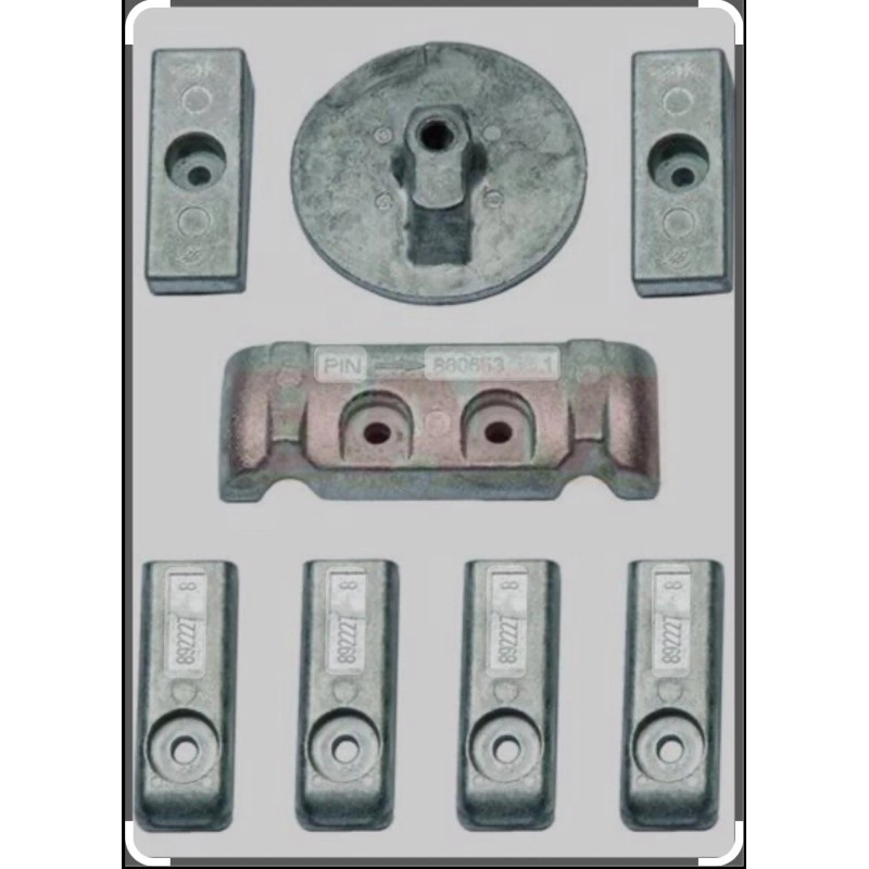 Mercury 8M0126671 OEMAnode Kit for Verado 200-300HP Outboards