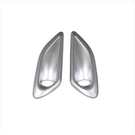 Beautost Fit for Toyota New Grand Highlander 2024 2025 Interior A-Pillar Tweeter Sound Speaker Cover Trims (Matte Silver)