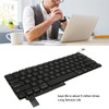 Laptop Keyboard Sturdy Durable Lightweight A1286 Keyboard Replacement for OS