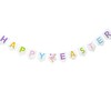 BCCSNNM Happy Easter Banner,Felt Easter Bunny Garland for Wall Mantel