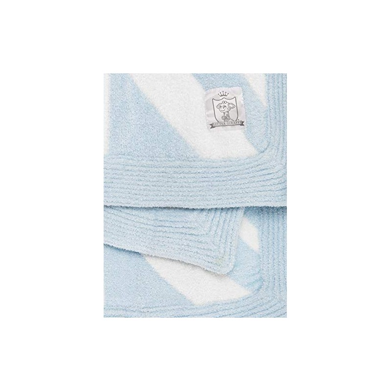 Little Giraffe Dolce Union Jack Blanket (Blue)