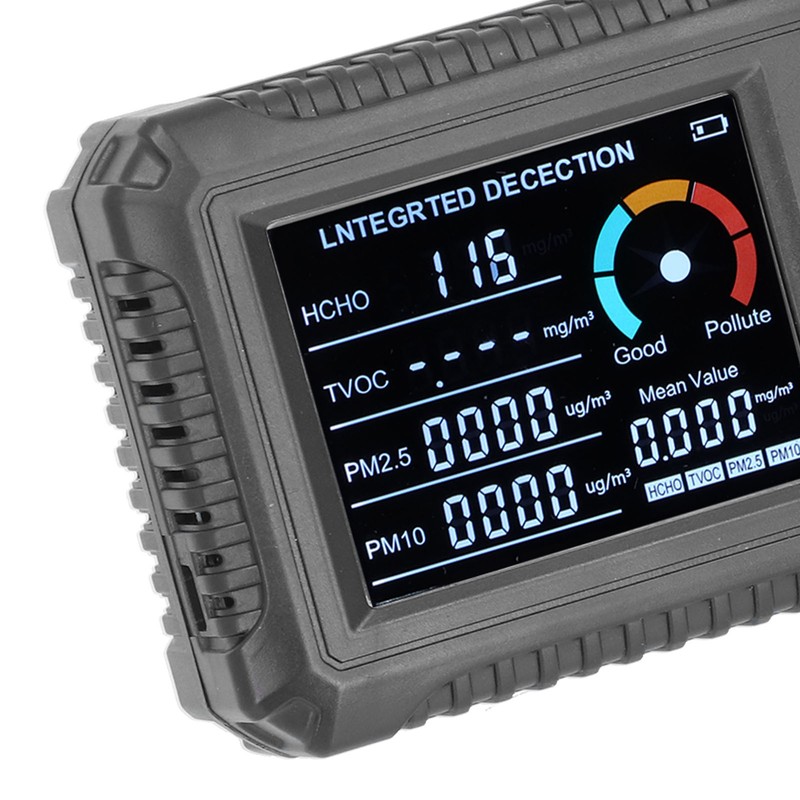 Multifunctional Air Quality Monitor Formaldehyde PM2.5 PM10 Detector for Home