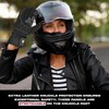 WFX Leather Motorbike Motorcycle Gloves Touchscreen Hard Knuckles Gloves Heavy
