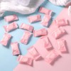 20 Pcs Compressed Towel Disposable Face Towel for Travel, Pink