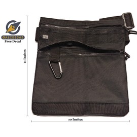 Calces365 Metal Detecting Water Proof Mesh Waist Pouch, Perfect for Beach Detecting, Long 52 Inche Belt