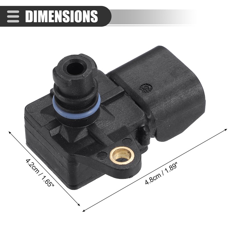 X AUTOHAUX MAP Manifold Air Pressure Sensor, Manifold Absolute Pressure