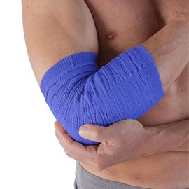 Spikenergy Ellenbogenbandage für Epicondylitis Elektro-Magnetotherapie - Ellenbogen Bandagen Herren und Damen, 2 kostenlose antimykotische Socken, Medizinischer Selbstbehalt, Made in Italy