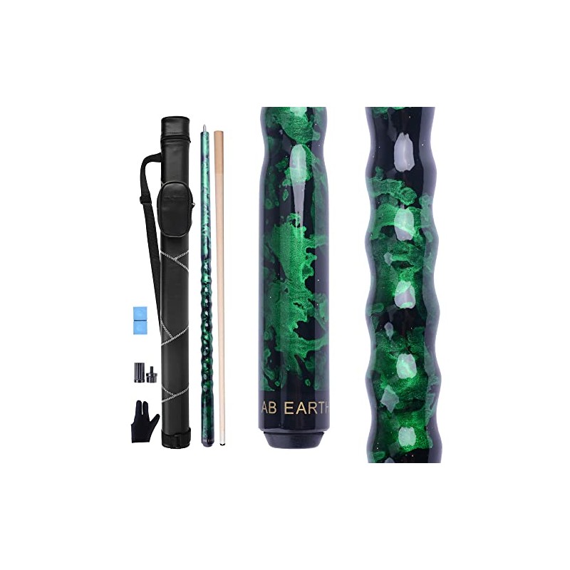 AB Earth Ergonomic Design 13mm Tip 58" Maple Pool Cue