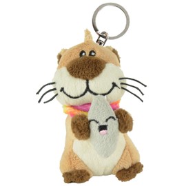 Pummel & Friends Buddy Plush Keyring 7 cm, multicoloured, Keyring