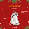 It's a Wonderful Life Inspired Christmas Angel Bell Ornament with