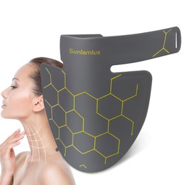 Sunlamlux Red Light Therapy for Face and Neck, 3-in-1 Chip 660nm & 850nm Portable Red Light Therapy for Decollete Boby at Home and Travel