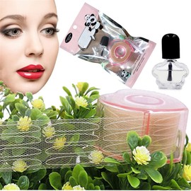 Non Sticky Lace and Breathable Eyelid-Tape Eyelid-Lifter-Strips Double-Eyelid-Tape-for-Hooded-Eyes-Invisible Instant-Eyelid-Lift-for-Uneven/Droopy/Hooded-Eyelids (Pink C)