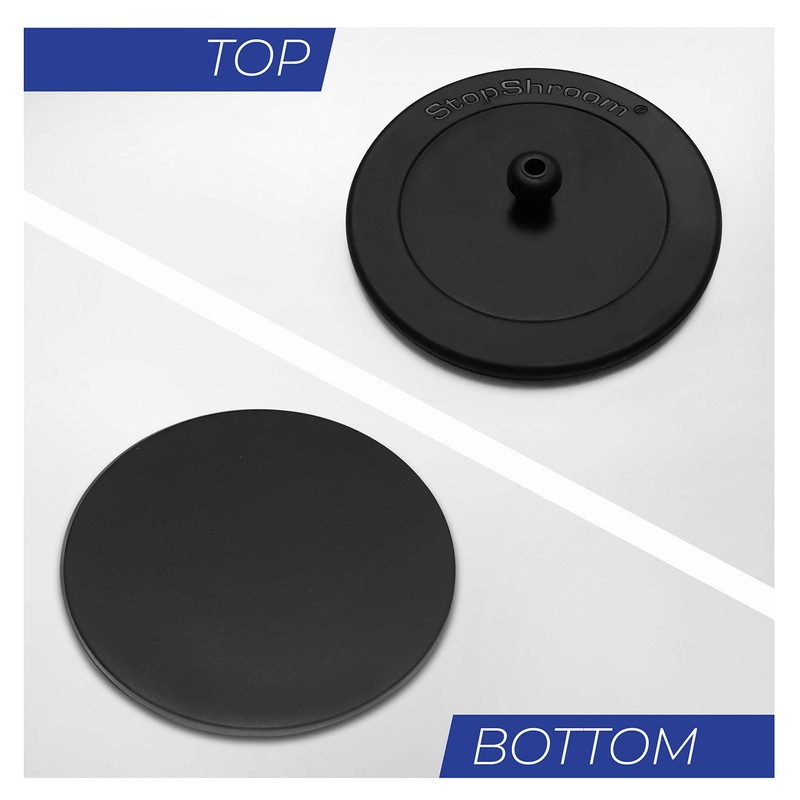 SinkShroom Revolutionary Clog-Free Sink Strainer Basket with Stopper, Stainless Steel