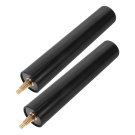 Generic 2pcs Pool Extension Stick Lightweight Billiard Extender for Enhanced Game Performance Portable Design Comfortable Grip Essential Pool Table Accessories