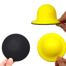 Hand Sanding Pad Blocks 4 Inch Velcro Sanding Block for Woodworking Home Craft Mini Sander