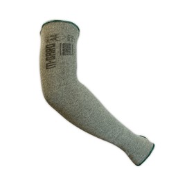 MAGID CutMaster Aramax XT Knit Sleeves with Thumb Slot - Green, 22" long, Cut Level A4, (1 Pair)