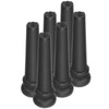 6pcs Ebony Acoustic Guitar Pins Pegs Guitar Parts Replacement Tool