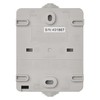 EMOS Waterproof Bell Switch with Rocker Switch Grey Black Colour