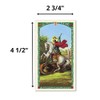 St. George Laminated Prayer Cards Set of Five Holy Card