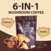 Bunkell Mushroom Coffee Lions Mane Turkey Tail Reishi 6-1N-1 Energy