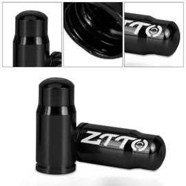 Aluminum Valve Caps Presta Air Valve Caps Wheel Tire Caps Bicycle Valve Caps French Valve Tire Dust Cover for Bicycle Mountain Bike Road MTB Aluminum Alloy 4 Colors 8 Pcs