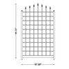 Dura-Trel Winchester 57 x 95 Inch PVC Vinyl Outdoor Garden
