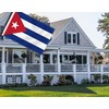 2×3 FT Cuba Flag,Medium 60×90 CM Cuban Outdoor Banner,100D Decor,Doube