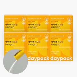 Daypack 데이팩 리포좀 비타민CD 6박스(6개월분) 고함량 비타민 분말스틱 Daypack Liposome Vitamin C&D 6 Boxes (6-Month Supply) High-Dose Vitamin Powder Stick