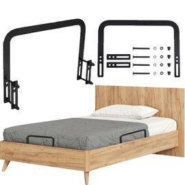 Pack of 2 Mattress Hangers, Mattress Holders, Adjustable Mattress Stabilisers, Non-Slip Mattress Holder, Mattress Collars for Solid, Bed Panels, Floating Beds and Box Spring Bed