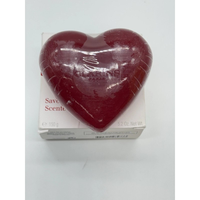Clarins Paris Heart-Shaped Scented Soap - REF# 800470070