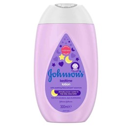 Johnson's Bedtime Routine Bundle: Bedtime Baby Bath, Bedtime Baby Lotion, Baby Bedtime Wash, Baby Bedtime Shampoo + 2x Baby Sponge Sucasa