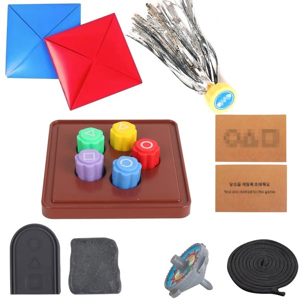 HAMKU Korean Traditional Game Game, Gonggi Jack Stone Pebbles Set