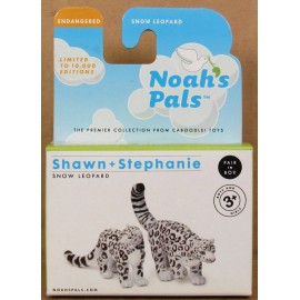 Noah's Pals "Shawn & Stephanie" Snow Leopard 1:24 NIB