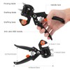 Housolution Garden Shears Ratchet Shears, 2-in-1 Durable Grafting Scissors Cutting