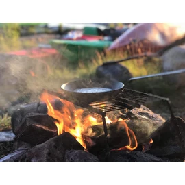 Bitty Big Q Stainless Steel Ultra Compact Portable Lightweight Camping Grill