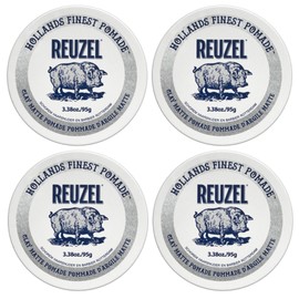 Reuzel Clay Matte Pomade 95g Quad Bundle