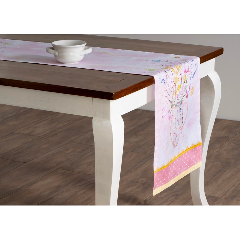 Maison d' Hermine Tablerunner 100% Cotton 37cm x 230cm Table