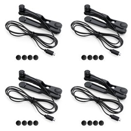 (Head + Clip) x 4, Automatic Tapping Machine Accessories, Micro USB Port, X2pro/G20/G30, Auto Clicker Compatible