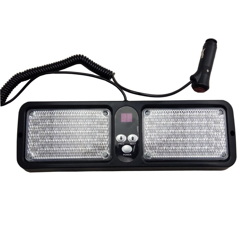 Wecade® 86 LED Sunshield Strobe Light Super Bright Flashing Emergency