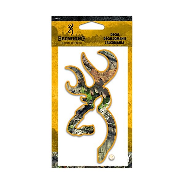 Browning Buckmark Decal | Mossy Oak Break-Up Country | 6",