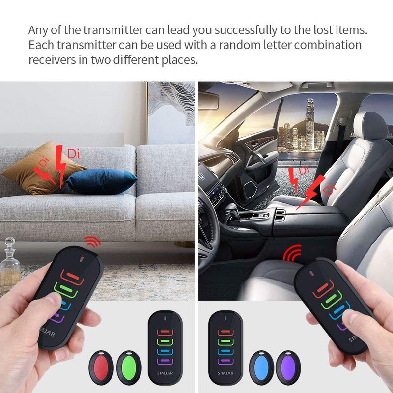 Key Finder with an Extra Transmitter & Up to 131ft