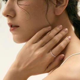 KRFY Rings for Women 925 Sterling Silver CZ Promise Eternity Ring for Women,Wedding Twist Rings Adjustable Open Finger Rings Cubic Zirconia Rings for Women Jewelry