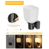 L LOHAS LED Night Lights Plug into Wall, Vintage Plug