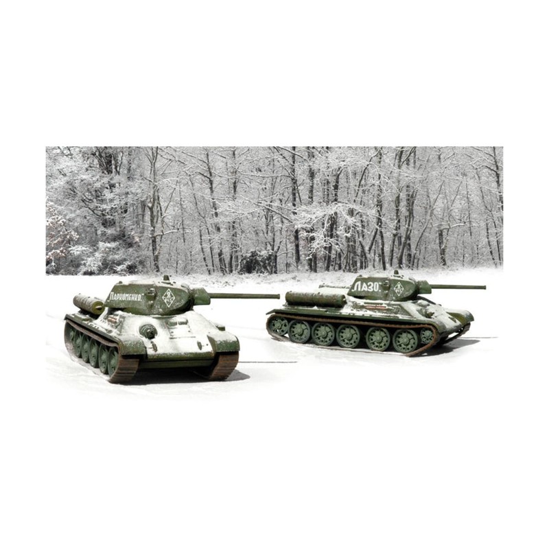 Italeri 7523 - T34/76 Mod.42 - Fast Assembly (2 Pcs)