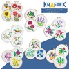 Kraftex Floral Stamped Cross Stitch Kits for Beginners - 3