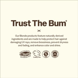 Sun Bum Blonde Purple Shampoo - Cleanses and Prevents Dryness with Deep Moisturizing and Brightening Formula - Color Enhancing and Toning Treatment for Blonde Hair - Color Friendly - 10 oz