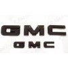 Auto OVERLAY Front & Rear Gloss Black Emblem Overlay Fit
