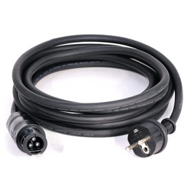 Amazinnov - 2 m electrical cable AC with Betteri BC01 to Schuko socket, for AC connection of the micro inverter Hoymiles Deye Envertech TSUN to a Schuko socket, 2 m