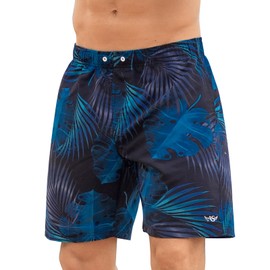 Angel season Mens Swim Trunks Board Shorts 7 Inch Inseam Swimsuit Trunks Quick Dry Beach Shorts Swimwear Bathing Suit Black